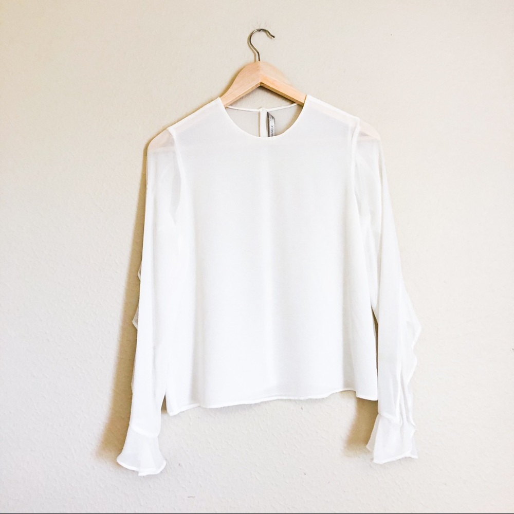 Zara Sheer Blouse